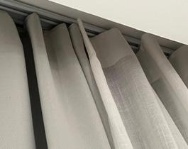 Cortina Blackout Linho Flame 4m Trilho Duplo Cortina Blackout Linho Flame 4m Trilho Duplo