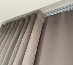 Cortina Blackout Linho Flame 4m Trilho Duplo