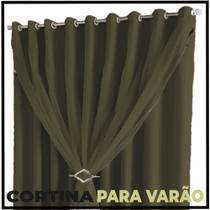 cortina blackout Lisboa corta luz 5,00 x 2,90 ilhios cinza