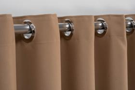 Cortina Blackout Liso 3 x 2,80 Corta Luz Avelã
