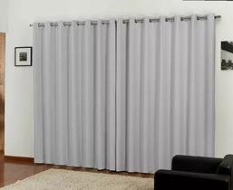 Cortina Blackout Liso 4 Metros X2,30m Blackout em Tecido