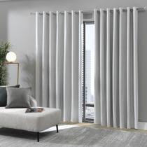 Cortina Blackout Lore Dohler 3,00 x 2,60 m Ilhós Cromado