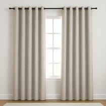 Cortina Blackout para Quarto 300x220CM Tecido Linho 100% Bloqueio de Luz Bege Palha Cortina Blackout para Quarto 300x220CM Tecido Linho 100% Bloqueio de Luz Bege Palha