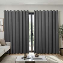 Cortina Blackout Para Sala 5,00 X 2,70 Tecido Corta Luz Blecaute Escurece Porta Balcão Varanda