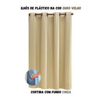 Cortina Blackout para Sala ou Quarto PVC (plástico) UMA FOLHA Rústica 1,00M x 90CM com 100% Blecaute