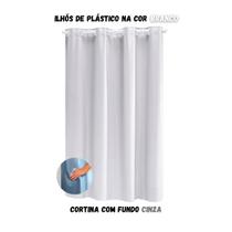 Cortina Blackout para Sala ou Quarto PVC (plástico) UMA FOLHA Rústica 1,40 x 1,30M com 100% Blecaute