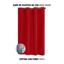 Cortina Blackout para Sala ou Quarto PVC (plástico) UMA FOLHA Rústica 1,40 x 1,60M com 100% Blecaute
