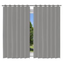 Cortina Blackout Pelicula Cinza - 200x140cm