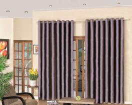 Cortina Blackout Porta De Vidro Tecido Blecaute Grosso 3x2,30