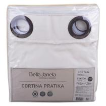 Cortina Blackout Pratika Lisa 260x170 Slim Bella Janela Areia Cortina Blackout Pratika Lisa 260x170 Slim Bella Janela Areia