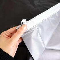 Cortina Blackout Preto 280X280 Cm Para Trilho