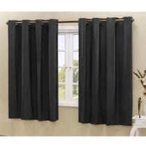 Cortina Blackout Pvc 2,20 M X 1,30 M - Preta