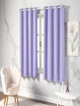 Cortina Blackout Pvc Colorido Voil Xadrez 2,80x1,60 Metros