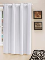 Cortina Blackout PVC corta 100 % a luz 1,40 m x 1,60 m para sala, escritorio, quarto