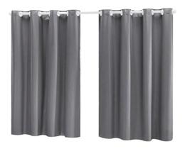 Cortina Blackout Pvc Corta 100 % A Luz 2,20 M X 1,30 M Cinza