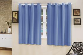Cortina Blackout PVC corta 100 % a luz 2,20 m x 1,30 m para sala, escritorio, quarto