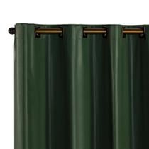 Cortina Blackout Pvc Corta 100 % A Luz 2,80 M X 1,60 M Verde