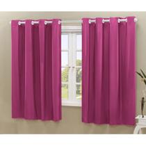 Cortina Blackout PVC corta 100 % a luz 2,80 m x 1,80 m Pink