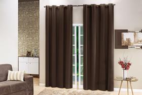 Cortina Blackout PVC corta 100 % a luz 2,80 m x 2,00 m para sala, escritorio, quarto