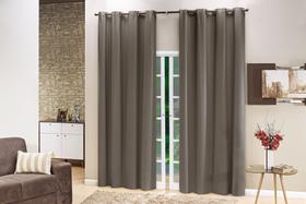 Cortina Blackout PVC corta 100 % a luz 2,80 m x 2,00 m para sala, escritorio, quarto