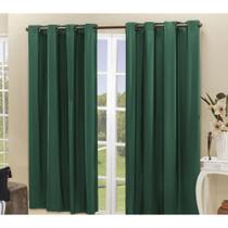 Cortina Blackout Pvc Corta 100% A Luz 2,80 M X 2,30 M Verde