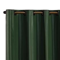 Cortina Blackout Pvc Corta 100 % A Luz 2,80 M X 2,30 M Verde