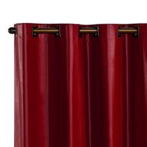 Cortina Blackout PVC corta 100 % a luz 2,80 x 1,80 Vermelha Cortina Blackout PVC corta 100 % a luz 2,80 x 1,80 Vermelha