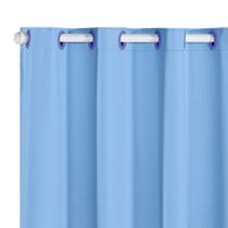 Cortina Blackout PVC corta luz 100 % 2,80m x 1,60 Azul