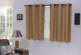 Cortina Blackout PVC Corta Luz Quarto Sala 2,20x1,30 Metros