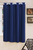 Cortina Blackout PVC Lisa 1,00x0,90 Filomena - Azul Royal