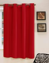 Cortina Blackout PVC Lisa 1,40x0,80 Filomena - Vermelho