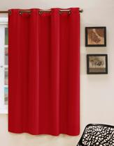 Cortina Blackout PVC Lisa 1,40x1,60 Filomena - Vermelho Cortina Blackout PVC Lisa 1,40x1,60 Filomena - Vermelho