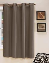 Cortina Blackout PVC Lisa 1,40x1,80 Filomena - Avelã Cortina Blackout PVC Lisa 1,40x1,80 Filomena - Avelã