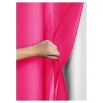 Cortina Blackout Pvc Voil Liso 1,80 M X 2,80 M - Rosa Escuro