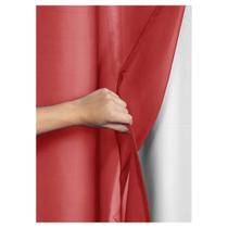 Cortina Blackout Pvc Voil Liso 1,80 M X 2,80 M - Vermelho