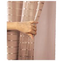 Cortina Blackout Pvc Voil Xadrez 2,80M X 1,80M - Nude