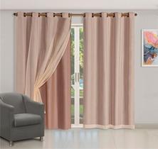 Cortina Blackout Quarto Menino Voil Corta Luz 2,80 x 2,30