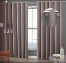 Cortina Blackout Rustico Casa D'oro 4,00m X 2,50m Sultan