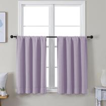 Cortina Blackout Simplebrand Ava Lilac 90x90cm Conjunto de 2 painéis Cortina Blackout Simplebrand Ava Lilac 90x90cm Conjunto de 2 painéis