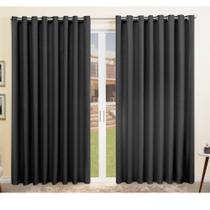 Cortina Blackout Tecido 2.00m x 250m Eliós Cromado Moderna - Emporio Luz