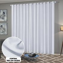 Cortina Blackout Tecido 2,70x1,50 Sala Quarto Gelo Cortina Blackout Tecido 2,70x1,50 Sala Quarto Gelo