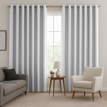 Cortina Blackout Tecido 4,00x2,50 Escurecimento Completo - Armazém do enxoval