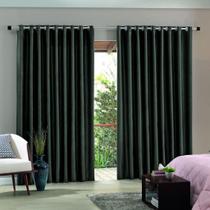 Cortina Blackout Tecido Blend Bella Janela 4,20MX2,50MPreto