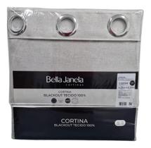 Cortina Blackout Tecido Bloqueia 100 4,20mx2,30m Linen Bella Janela Cortina Blackout Tecido Bloqueia 100 4,20mx2,30m Linen Bella Janela