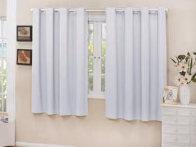 Cortina Blackout Tecido Branco Gelo 2,80X1,60 Corta Luz 100% Cortina Blackout Tecido Branco Gelo 2,80X1,60 Corta Luz 100%