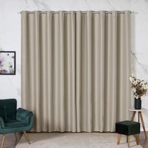 Cortina Blackout Tecido Grosso Luxo 3,00x2,70 Para Sala E Quarto corta luz