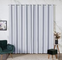 Cortina Blackout Tecido Grosso Luxo 3,00x2,70 Para Sala E Quarto corta luz