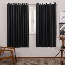 CORTINA BLACKOUT TECIDO GROSSO PARA QUARTO SALA CORTA LUZ 2,80x1,80