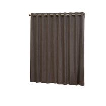 Cortina Blackout Tecido Liso Bloqueia Luz 2,80x1,70m Tabaco