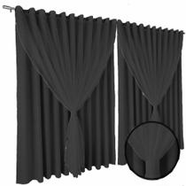 cortina blackout tecido Miami quarto 5,50 x 2,50 bege cortina blackout tecido Miami quarto 5,50 x 2,50 bege